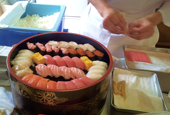 出張にぎり寿司